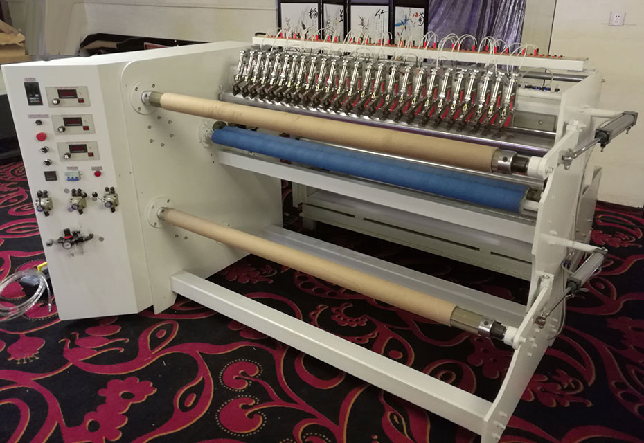 全自动对边 冷(热)切气刀分切条机